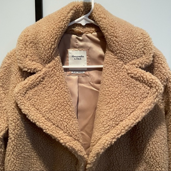 Abercrombie & Fitch Sherpa Teddy Coat - Picture 3 of 3